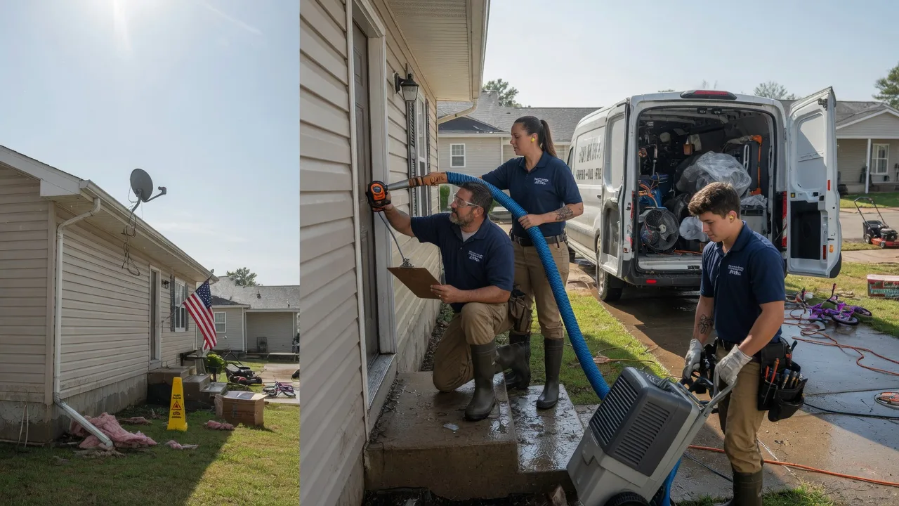 Ceiling Water Damage Restoration in Barry, TX near me